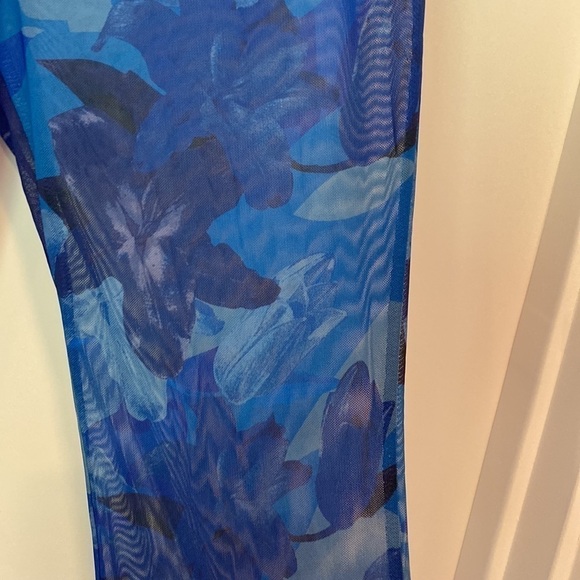 Princess Polly Cosmic Dancer Sheer Flared Bell Pants size 6 - Picture 8 of 8